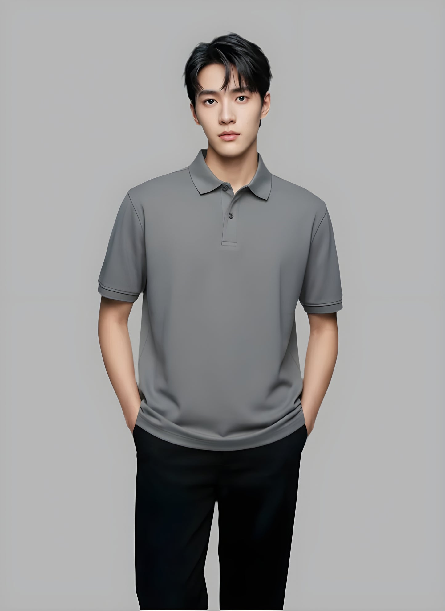 KoreanWeave™ – (Pack of 4) Pure Korean Cotton Polo T-Shirts