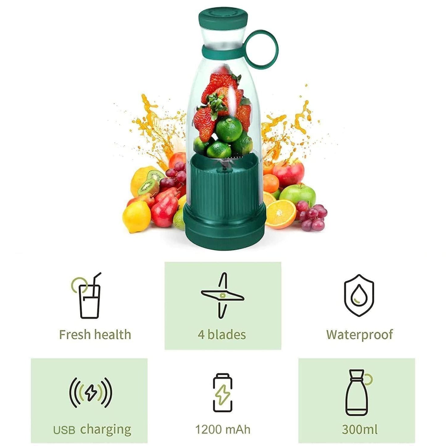 Noumi Electric Portable Mini Juicer Bottle (Original)