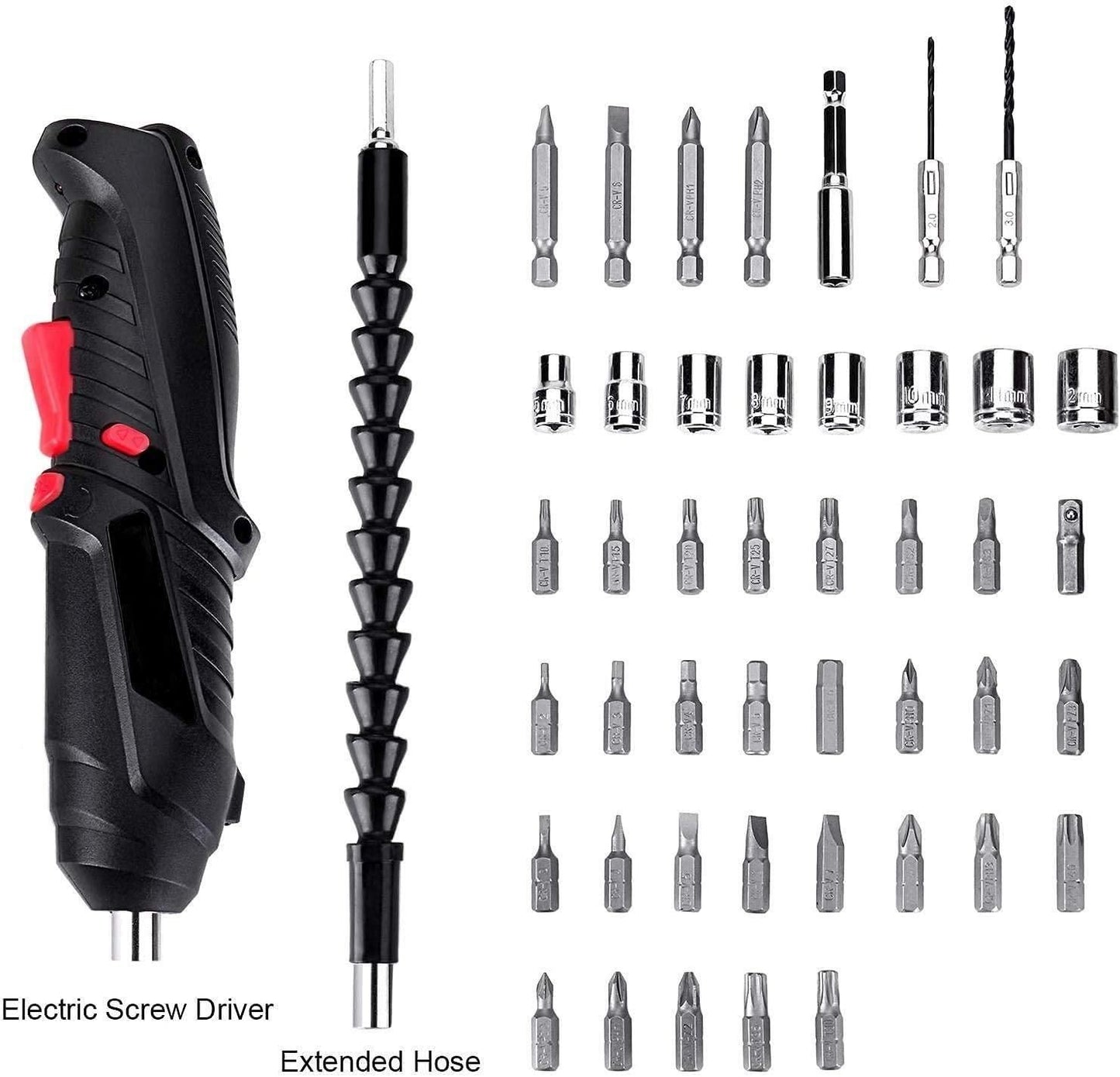 DrillFusion Max™ with 47 pcs Screwdriver Bit Set