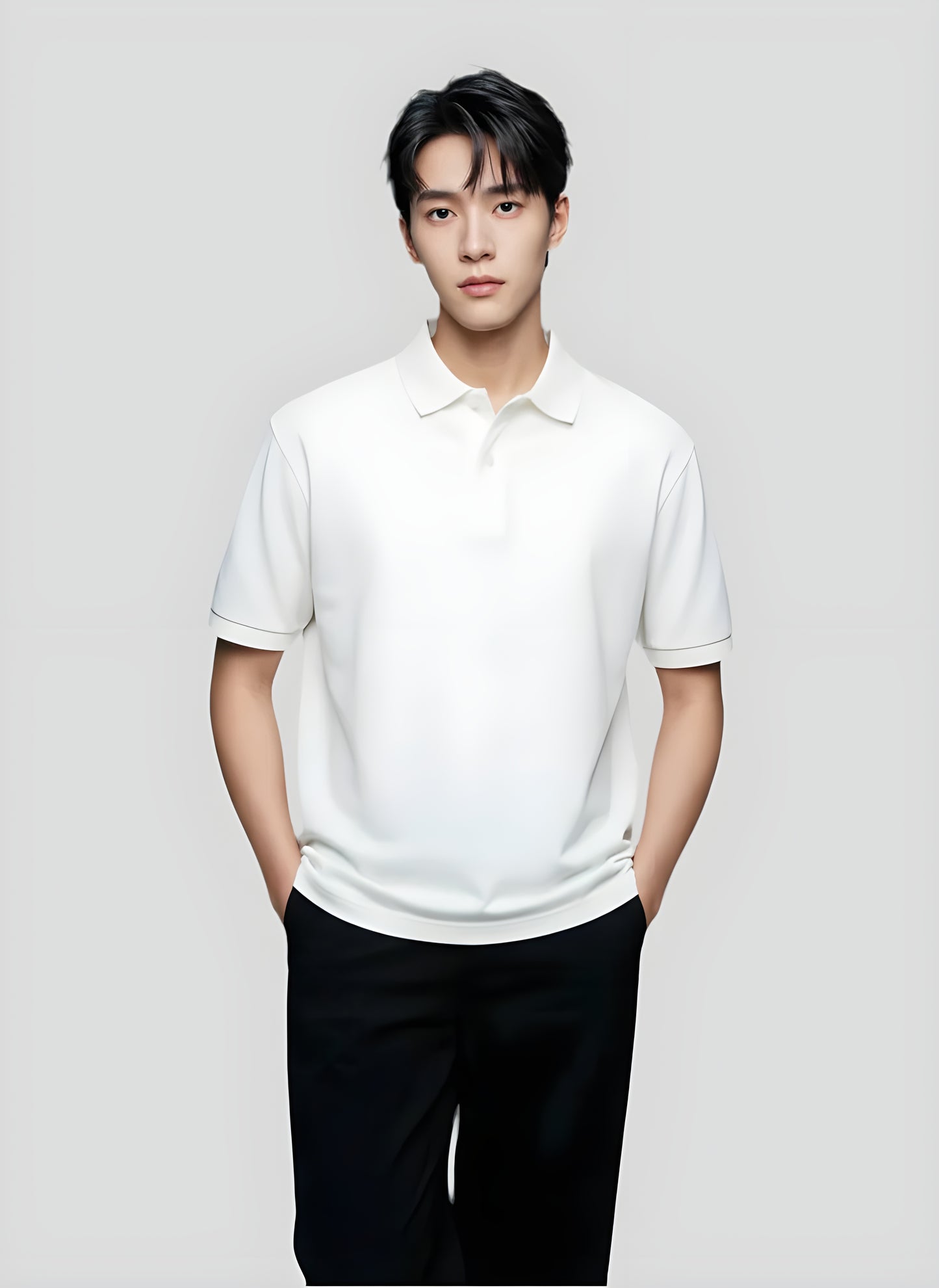 KoreanWeave™ – (Pack of 4) Pure Korean Cotton Polo T-Shirts