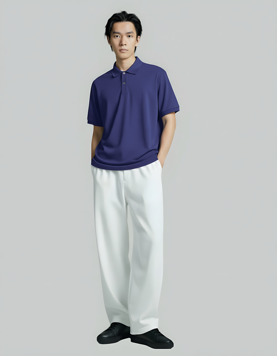 KoreanWeave™ – (Pack of 4) Pure Korean Cotton Polo T-Shirts